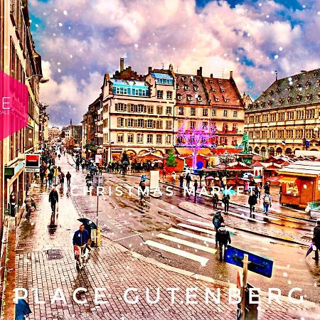 Life Cathedrale City-Center Place Gutenberg Strasbourg Bagian luar foto