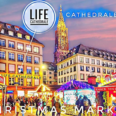 Life Cathedrale City-Center Place Gutenberg Strasbourg Bagian luar foto