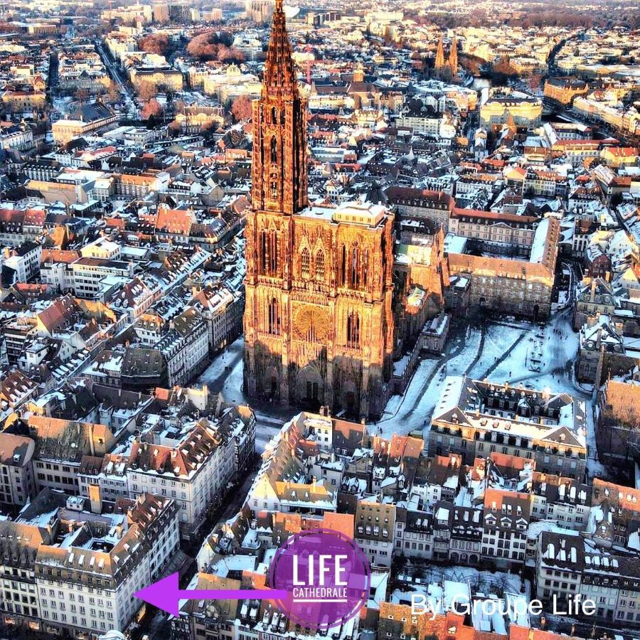 Life Cathedrale City-Center Place Gutenberg Strasbourg Bagian luar foto