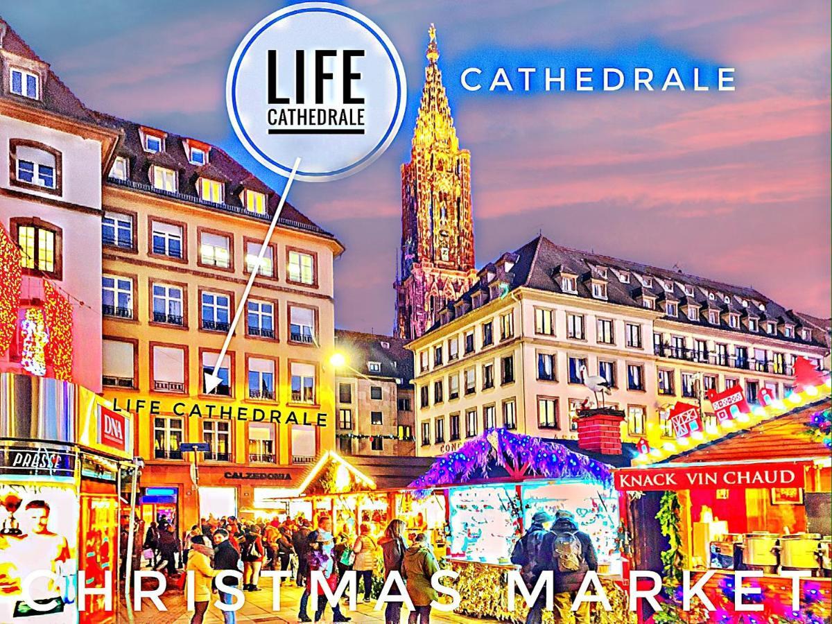 Life Cathedrale City-Center Place Gutenberg Strasbourg Bagian luar foto