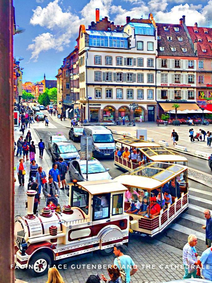 Life Cathedrale City-Center Place Gutenberg Strasbourg Bagian luar foto